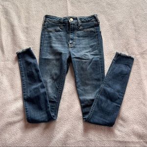hollister high rise jean leggings